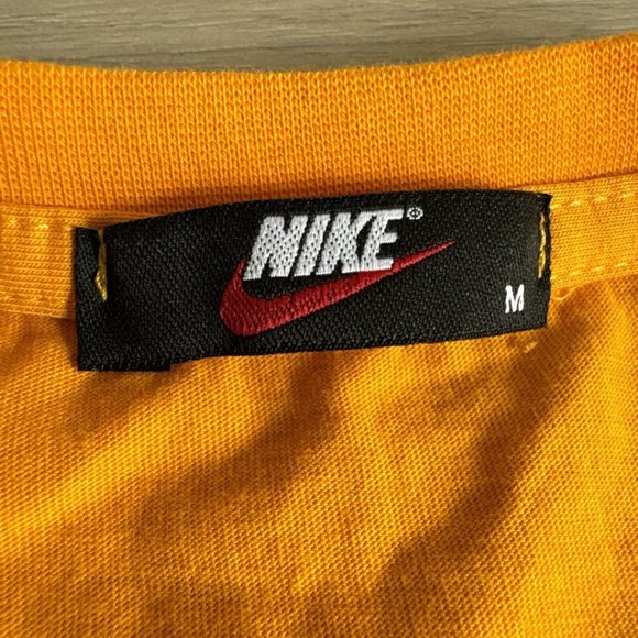 Vintage NIKE Orange Yellow Purple‎ Lakers Shirt Men’s Size Medium VTG - Picture 2 of 9